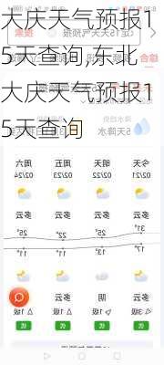 大慶最新天氣預(yù)報(bào)概覽